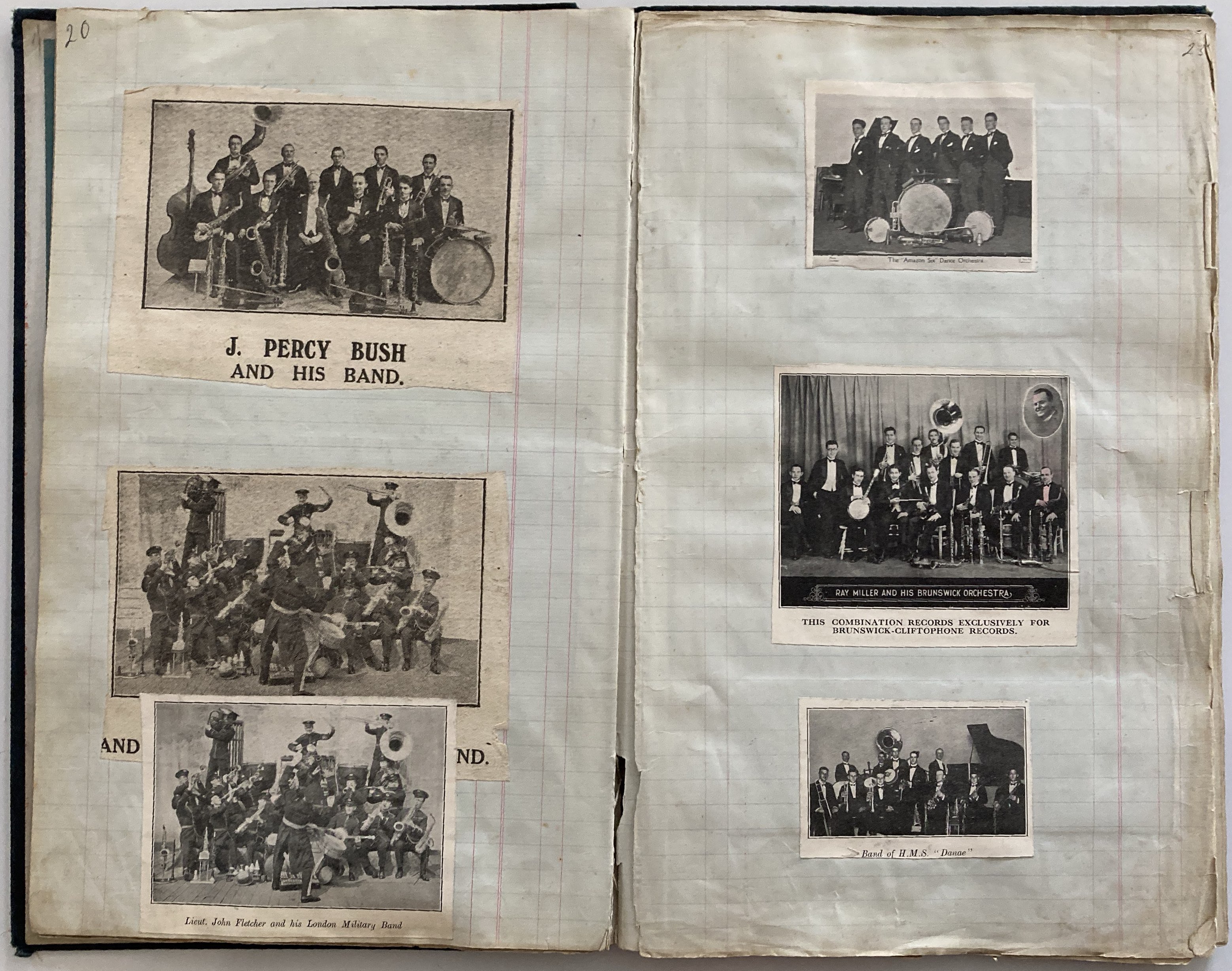 Lot 42 - 1920-1940S DANCE BAND ARCHIVE - POSTCARDS AND