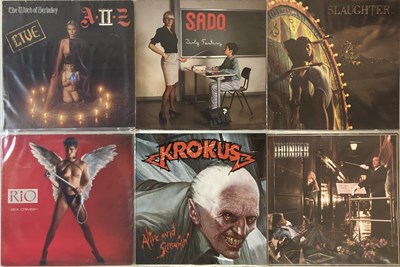 Lot 695 - METAL/HEAVY ROCK - LPs