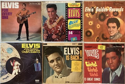 Lot 834 - ROCK & ROLL/ ELVIS PRESLEY - LPs/ 7"