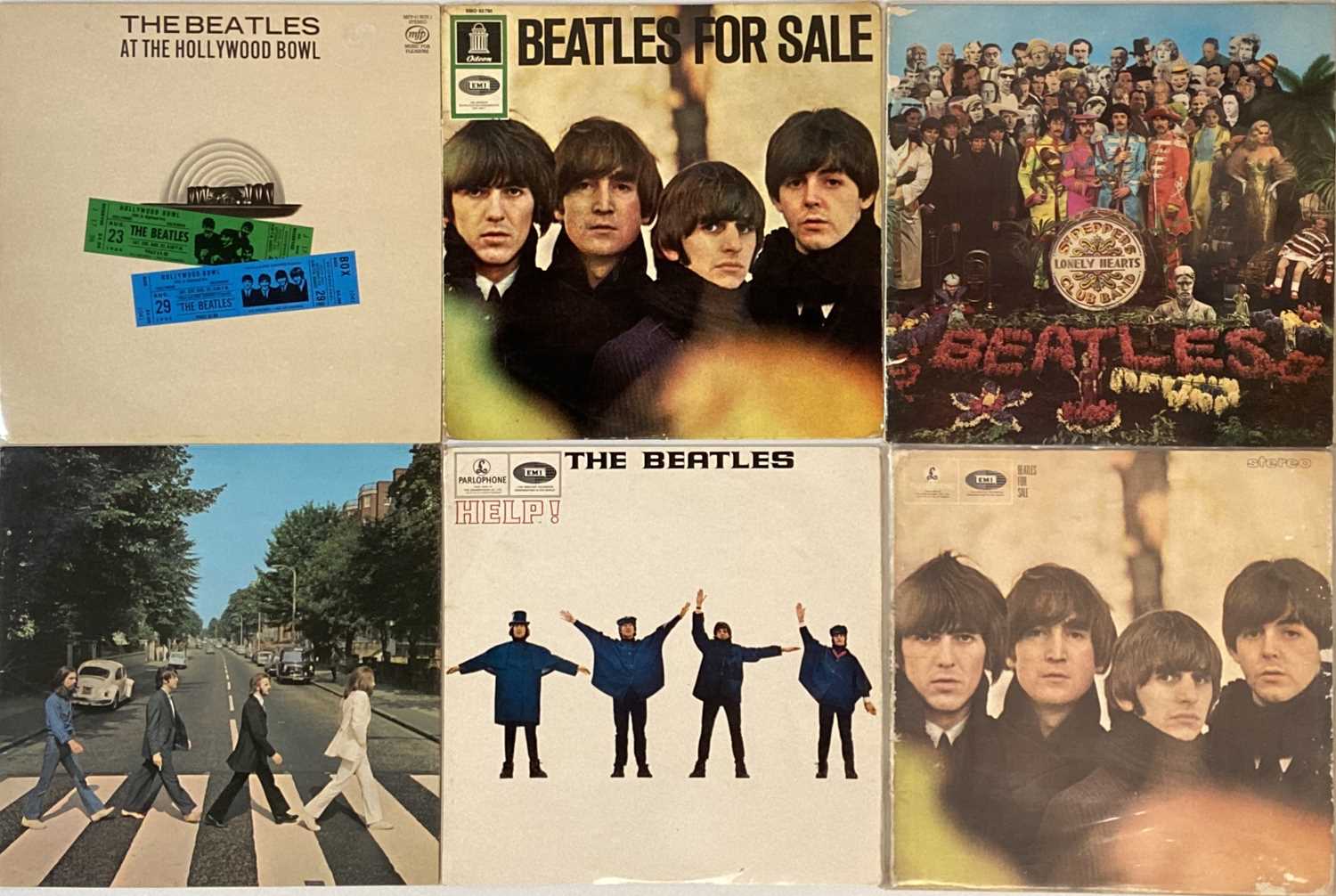 Lot 824 - THE BEATLES & RELATED - LPs