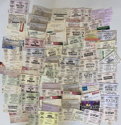 Lot 99 - 00s CONCERT TICKET ARCHIVE - SOME SIGNED.