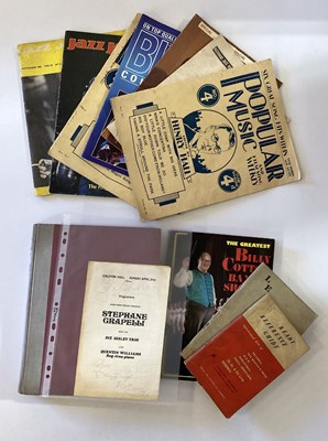 Lot 79 - JAZZ AND BLUES BOOKS ARCHIVE.