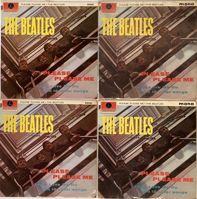 Lot 870 - THE BEATLES - PLEASE PLEASE ME LP COLLECTORS PACK (WITH 3RD MONO)