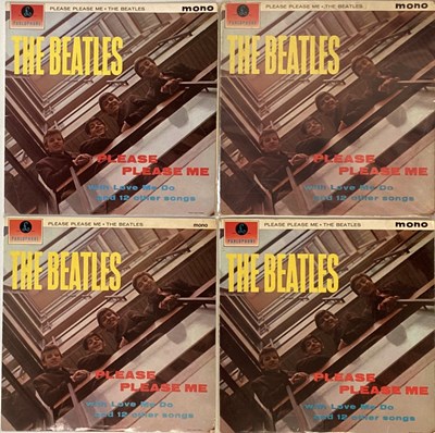 Lot 871 - THE BEATLES - PLEASE PLEASE ME LP COLLECTORS PACK (WITH 3RD MONO).