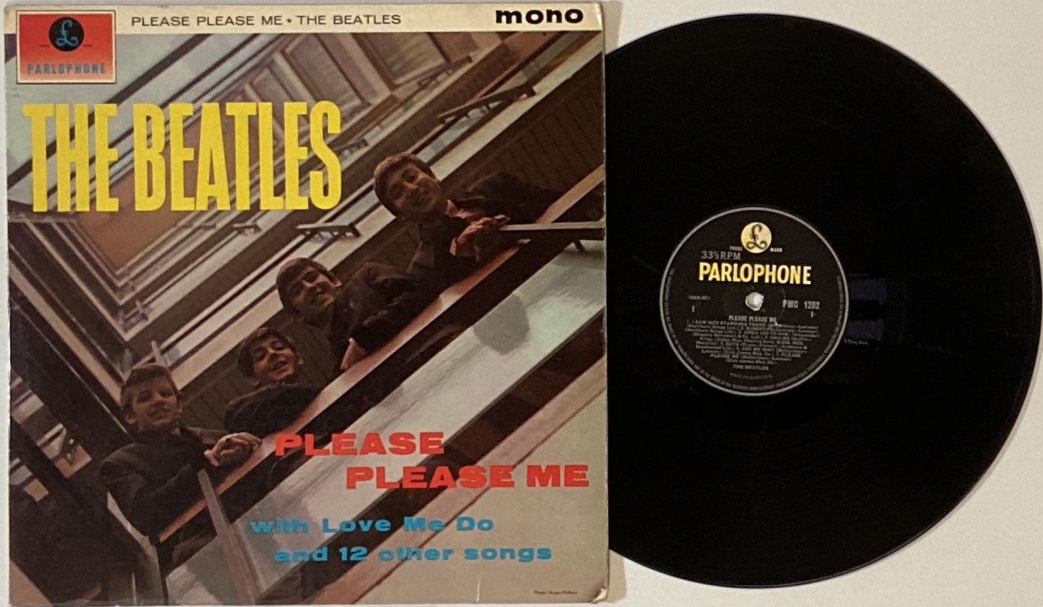Lot 871 THE BEATLES PLEASE PLEASE ME LP COLLECTORS