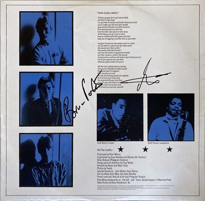 Lot 542 - THE JAM - THE GIFT SIGNED LP.