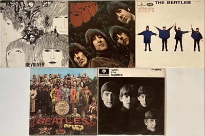 Lot 873 - THE BEATLES - STUDIO LPs (CLEAN EARLY/ORIGINAL COPIES)