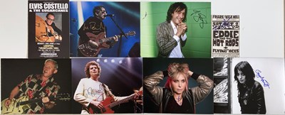 Lot 349 - PUNK / NEW WAVE SIGNED ITEMS.