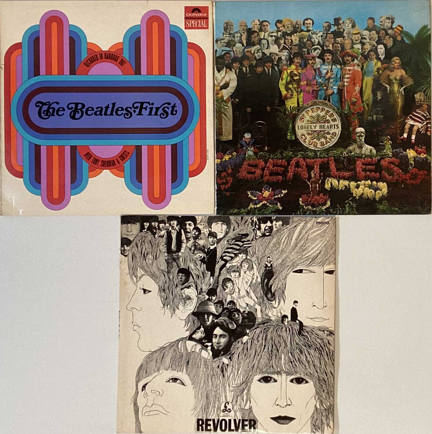 Lot 874 THE BEATLES COLLECTABLE UK LPs