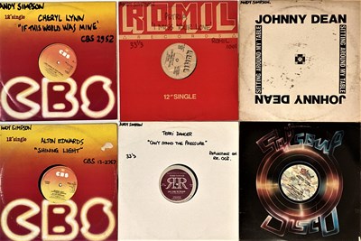 Lot 884 - DISCO/SOUL/HIGH NRG - 12" COLLECTION.