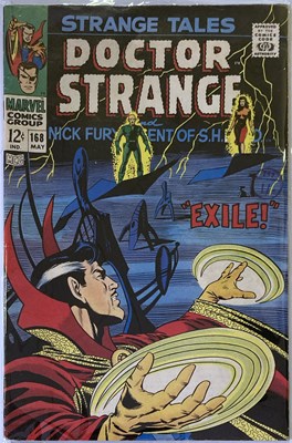 Lot 124 - BOOKS & COMICS - INC DOCTOR STRANGE 168 / CONAN 24 INTRODUCING RED SONJA.