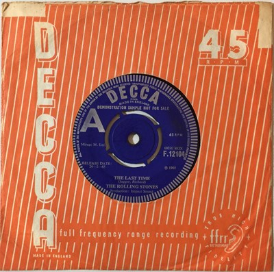 Lot 901 - THE ROLLING STONES - THE LAST TIME 7" (ORIGINAL UK DEMO - DECCA F 12104)