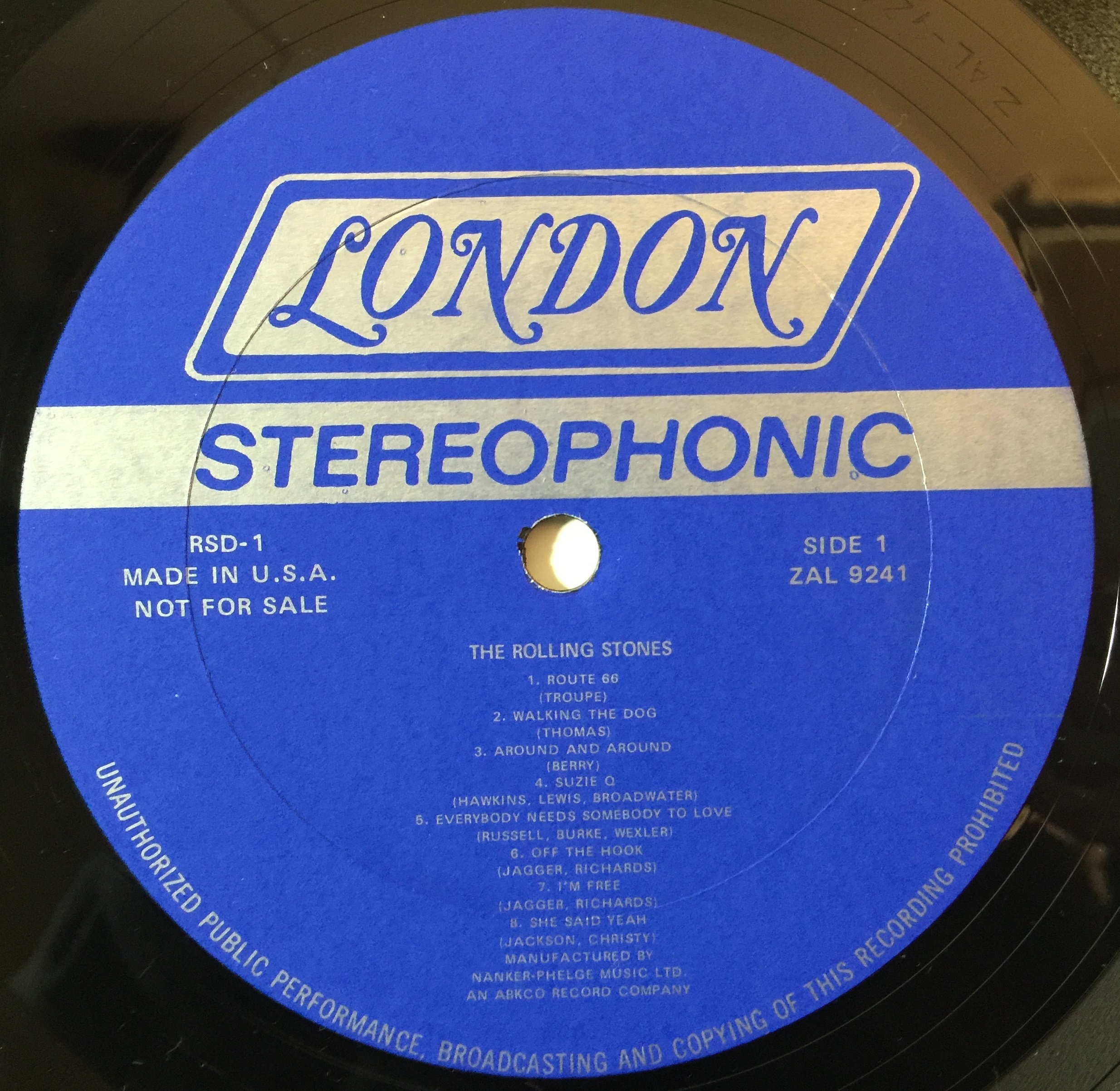 Lot 904 THE ROLLING STONES A SPECIAL RADIO