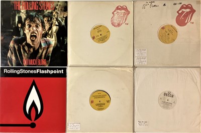 Lot 908 - THE ROLLING STONES & RELATED - 12" PLUS SHAPED RELEASES (INCLUDING PROMOS)