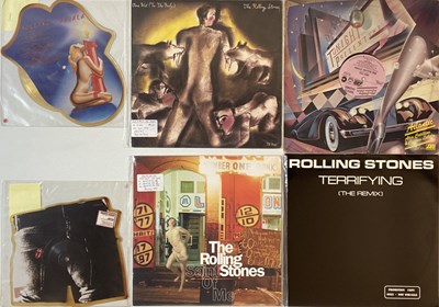 Lot 908 - THE ROLLING STONES & RELATED - 12" PLUS SHAPED RELEASES (INCLUDING PROMOS)