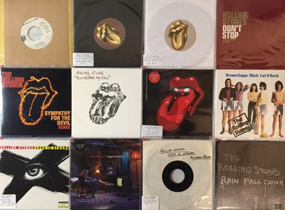 Lot 915 - THE ROLLING STONES - 7" COLLECTION (70s/2000s)
