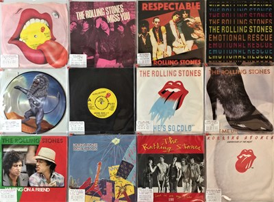 Lot 915 - THE ROLLING STONES - 7" COLLECTION (70s/2000s)