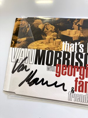 Lot 354 - VAN MORRISON SIGNED CDS.