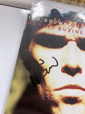 Lot 356 - IAN BROWN SIGNED CDS.