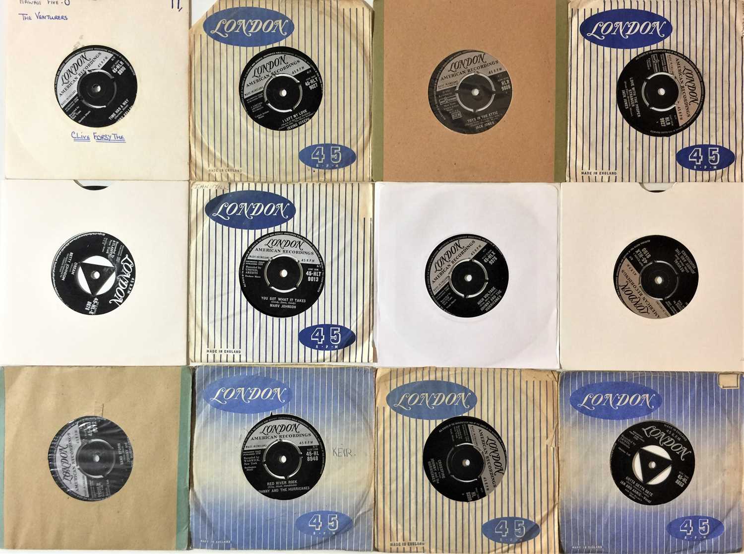 Lot 773 - 50s/ 60s LONDON RECORDS - 7" COLLECTION