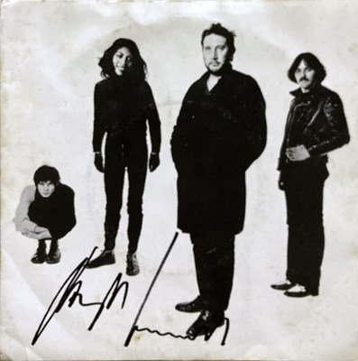 Lot 359 - STRANGLERS SIGNED 7" SINGLES.