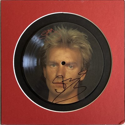 Lot 361 - STING SIGNED ITEMS.