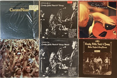 Lot 776 - CROSBY, STILLS, NASH & YOUNG/ RELATED - LPs