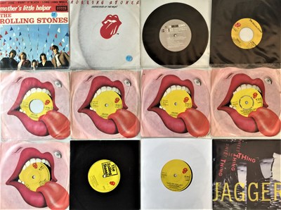 Lot 923 - THE ROLLING STONES - 7" COLLECTION (70s ONWARDS)