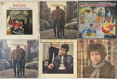 Lot 889 - BOB DYLAN AND RELATED - LPs