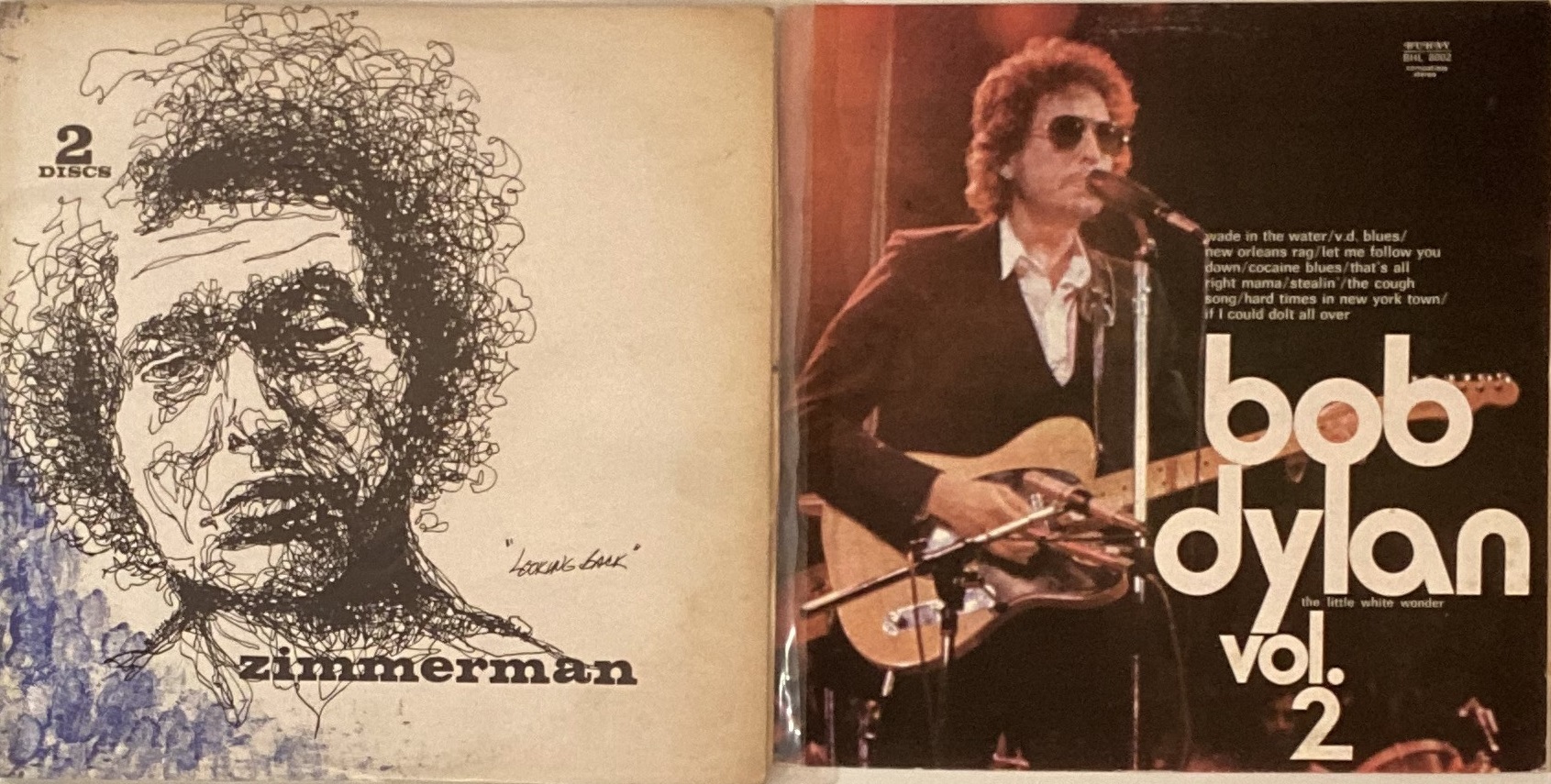 Lot 889 BOB DYLAN AND RELATED LPs