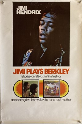 Lot 211 - JIMI HENDRIX 1971 POSTER.