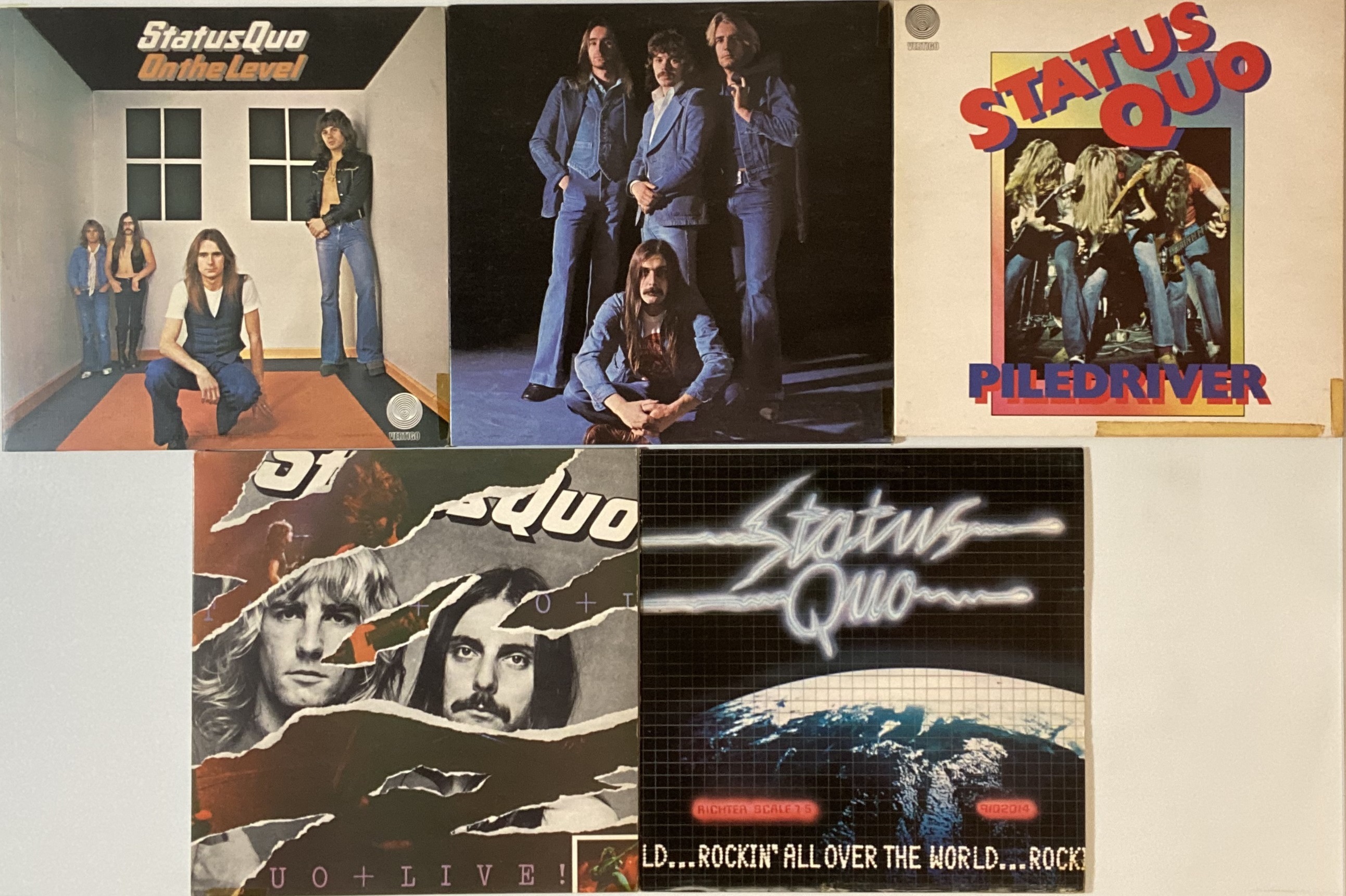 Lot 785 - SLADE/ STATUS QUO - LP COLLECTION