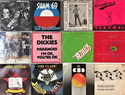 Lot 926 - CLASSIC PUNK & NEW WAVE - 7" COLLECTION