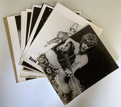 Lot 497 - DAVID BOWIE PRESS AND PROMOTIONAL PHOTOGRAPHS.