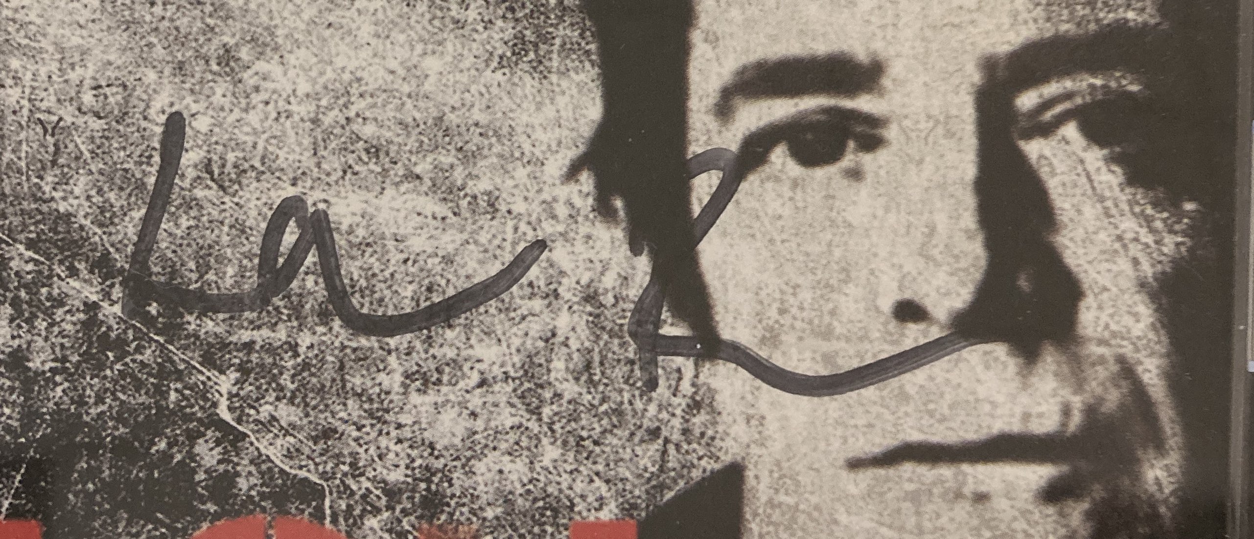 Lot 368 - LOU REED SIGNED CD AND PROMOTIONAL