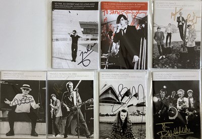 Lot 370 - SIGNED POST PUNK PHOTO ZINES - SKIDS / BOY GEORGE / HUMAN LEAGUE ETC.