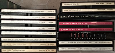 Lot 804 - FRANK ZAPPA - CDs/ 7" & DVDs