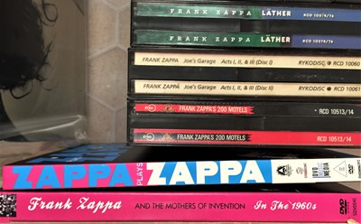 Lot 804 - FRANK ZAPPA - CDs/ 7" & DVDs