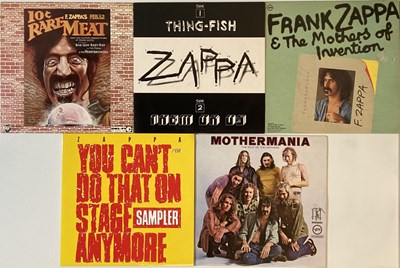 Lot 806 - FRANK ZAPPA - STUDIO LPs