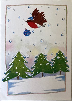 Lot 372 - ERIC CLAPTON SIGNED CHRISTMAS CARD.