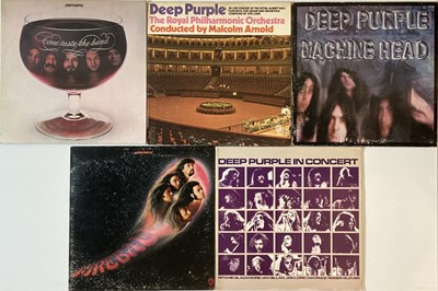 Lot 923 - DEEP PURPLE - LPs