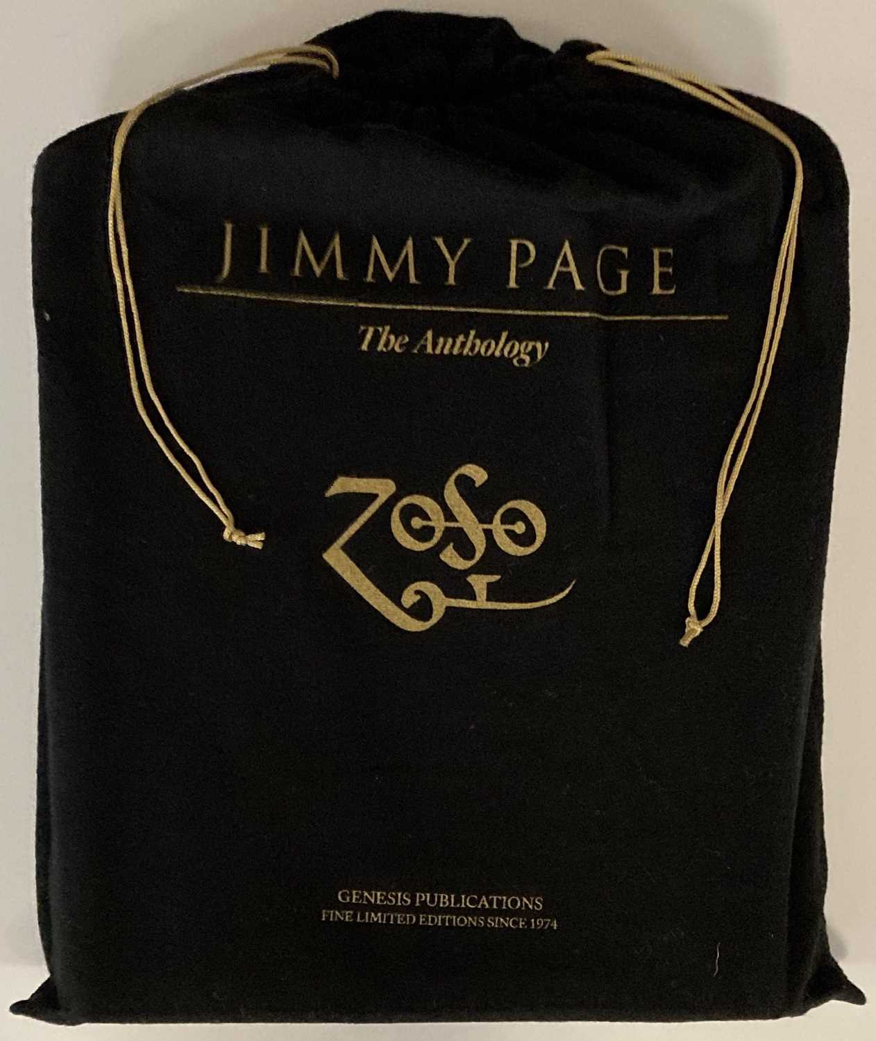 Lot 507 - JIMMY PAGE THE ANTHOLOGY GENESIS PUBLICATIONS.