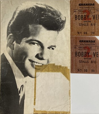 Lot 94 - 1960S CONCERT PROGRAMMES - SOME WITH TICKETS.