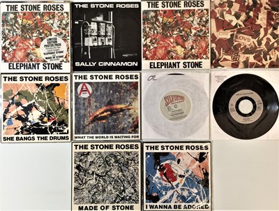 Lot 945 - THE STONE ROSES - 7" COLLECTION