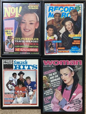 Lot 381 - CULTURE CLUB AUTOGRAPHS AND MEMORABILIA.