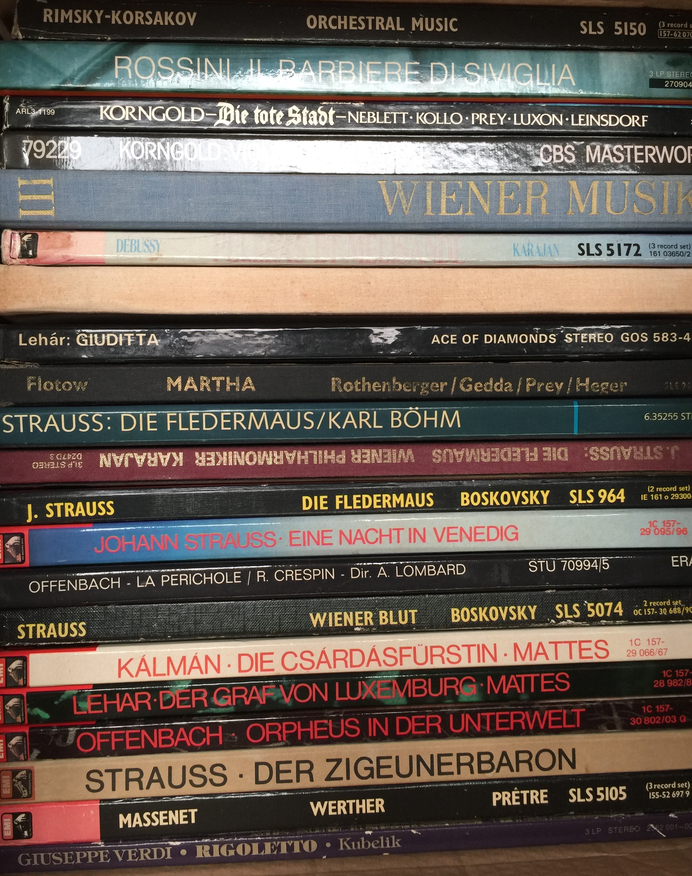 Lot 956 - CLASSICAL - LP BOX SET COLLECTION
