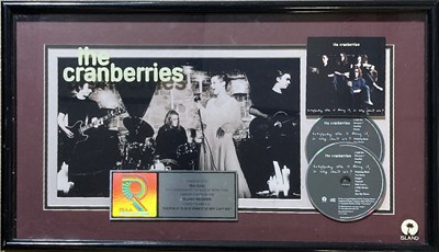 Lot 155 - THE CRANBERRIES RIAA AWARD.
