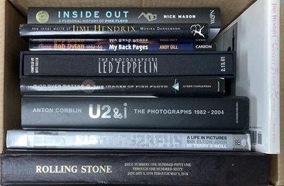 Lot 84 - MUSIC BOOKS - CLASSIC ROCK AND POP.