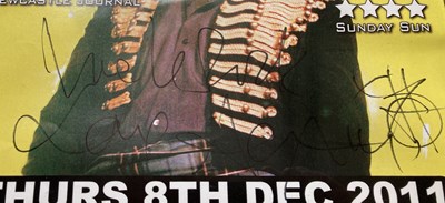 Lot 389 - ADAM ANT SIGNED POSTER.