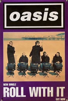 Lot 516 - OASIS - ROLL WITH IT POSTERS.